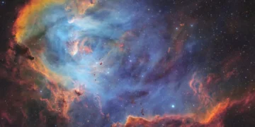 Astronomers are able to use magnetic fields to map our environment within the Milky Way using a technique called Faraday rotation.