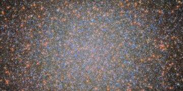 This Hubble image shows Omega Centauri, the Milky Way's largest globular clusters. Globular clusters contain some of the oldest stars in the Universe, and new research determines their absolute age. Image Credit: ESA/Hubble & NASA, M. Häberle (MPIA)